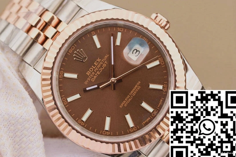 Datejust Rolex Color Dial M126331-0002 Factory Chocolate EW 0413